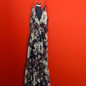 Abercrombie & Fitch Maxi dress with spaghetti straps.